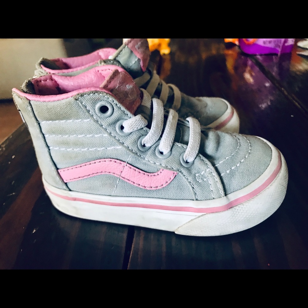 Toddler vans high tops